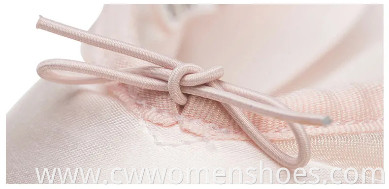 Premium Adult Pink Satin Pointe Ballet Shoes for Dancers